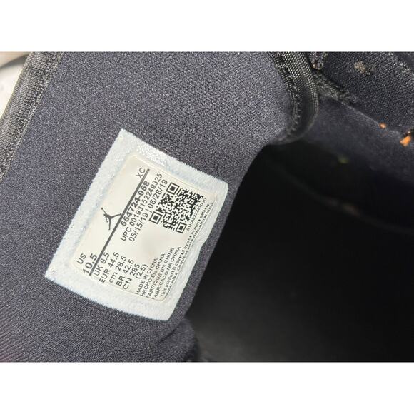 Nike Air Jordan 1 Mid Shattered Backboard Mens 10.5 Orange Black OG 554724-058 - Picture 5 of 9